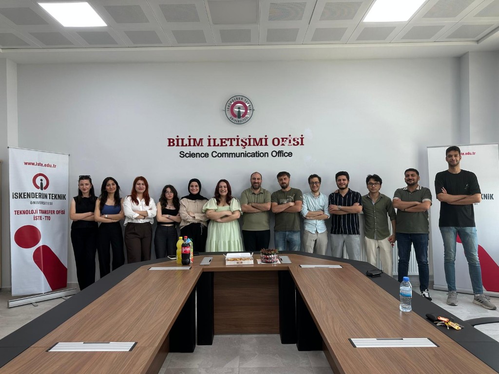 ThinkBro ekibi — İskenderun Teknik Üniversitesi TEKNOPARK bünyesinde tüm ekip